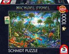 Schmidt, Michael Fishel, Rajska wyspa, puzzle, 1000 elementów