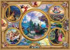 Schmidt, Thomas Kinkade, Bohaterowie bajek Disneya, puzzle, 2000 elementów