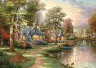 Schmidt, Thomas Kinkade: Nad jeziorem, puzzle, 1500 elementów