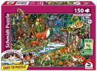 Schmidt, Zwierzęta w lesie, puzzle, 150 elementów
