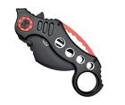 Sck, Karambit K29, nóż, czarno-czerwony