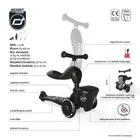 Scoot & Ride, Highwaykick 1, Lifestyle, jeździk i hulajnoga 2w1, Zebra