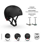 Scoot & Ride, kask, Black, rozmiar M-L