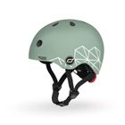 Scoot & Ride, kask ochronny, Green Lines, rozmiar 45-51 cm