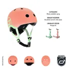 Scoot & Ride, kask, Peach, rozmiar XXS-S