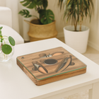 Secret De Gourmet, Jules, zestaw do wina w drewnianym pudełku, 4 elementy