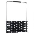 Secret de Gourmet, komplet sztućców ze stojakiem, stal nierdzewna, czarny