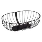 Secret de Gourmet, kosz na owoce, metalowy, 32-21,2-10,5 cm