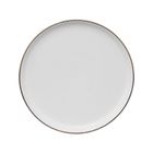 Secret de Gourmet, talerze deserowe porcelanowe, Sublima, złota obwódka, średnica 20 cm, 6 szt.