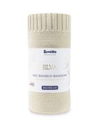 Sensillo, Elva, koc z wiskozy bambusowej i bawełny, warm beige, 80-100 cm
