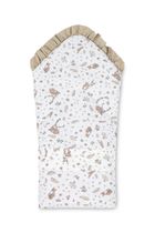 Sensillo, Forest, rożek niemowlęcy, beige, 75-75 cm