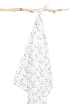 Sensillo, otulacz muślinowy, kwiaty, 120-120 cm