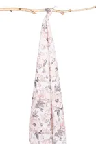 Sensillo, otulacz muślinowy, kwiaty, 120-120 cm