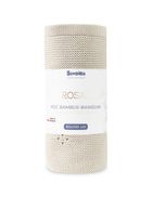 Sensillo, Rosal, koc bambusowy, cool beige, 80-100 cm