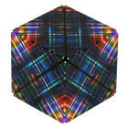 Shashibo, kostka magnetyczna, łamigłówka, Disco Plaid