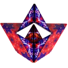 Shashibo, kostka magnetyczna, łamigłówka, Fire Goddness