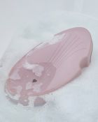 Shnuggle, leżaczek do kąpieli noworodka, blossom