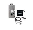 Shure, SE112-GR-EFS, słuchawki douszne, szare