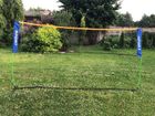 Siatka 4w1 do badmintona, siatkówki, tenisa, siatkonogi, 5M