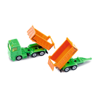 Siku, Orange, ciężarówka z przyczepą, model pojazdu, 1685