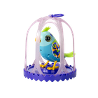 Silverlit, DigiBird, ćwierkający ptaszek, zabawka interaktywna, Blue