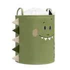 Sipo, kosz na zabawki XXL, wersja premium, zamykany na ściągacz, Dino