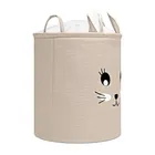 Sipo, kosz na zabawki XXL, wersja premium, zamykany na ściągacz, Królik