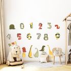 Sipo, naklejki na ścianę do pokoju dziecięcego, Alfabet dino