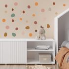 Sipo, naklejki na ścianę do pokoju dziecięcego, Kropki boho