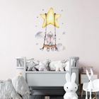 Sipo, naklejki na ścianę do pokoju dziecięcego, Zajączek na huśtawce