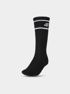Skarpeki, unisex, czarne, zestaw, 3 szt., 4F