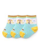 Skarpetki dziecięce, mix, zestaw, 3 szt., Tup Tup