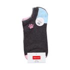 Skarpetki stopki damskie, psie łapki, 35-40, zestaw, 3 szt., Soxo