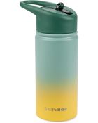 Skip Hop, Wander, butelka termiczna z ustnikiem, ombre green, 450 ml