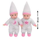 Smiki, Anna & Hanna, wesołe bliźniaczki, lalka bobas, 30 cm