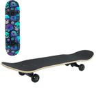 Smiki, deskorolka, czarna, czaszki