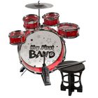 Smiki, duża perkusja z krzesełkiem, zabawka muzyczna