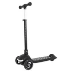 Smiki, hulajnoga 3-kołowa, światła LED, czarna