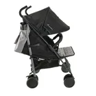 Smiki, Hurricane, wózek spacerowy, szaro-czarny