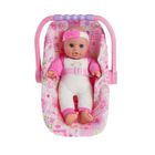 Smiki, lalka bobas w foteliku samochodowym, 33 cm