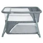 Smiki, łóżeczko turystyczne 3w1, szare