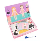 Smiki, Mądra Sówka, Moda, puzzle magnetyczne, 50 elementów