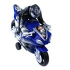 Smiki, Motocykl Speed Driver, pojazd z napędem frykcyjnym, światło i dźwięk, 21 cm