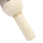 Smiki, Music World, mikrofon karaoke z głośnikiem bluetooth, beżowy