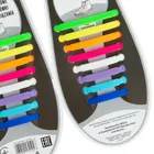 Smiki, slikonowe sznurówki bez wiązania, 8+8, kolorowe