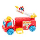 Smiki, straż pożarna, pojazd z dźwiękiem