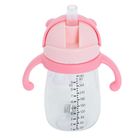 Smiki, Very Bunny, bidon ze słomką, kotek, różowy, 280 ml