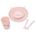 Smiki, Very Bunny, Kotek, zestaw naczyń plastikowych