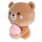 Smiki, Yummymals, Miś z babeczką, maskotka, 30 cm