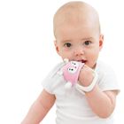 Smily Mia, gryzak, pingwin i renifer, light pink, 2 szt.